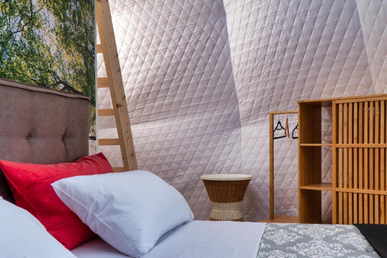 Luxury Dome Tents Ikaria Ap'Esso2 Raches  Exterior photo