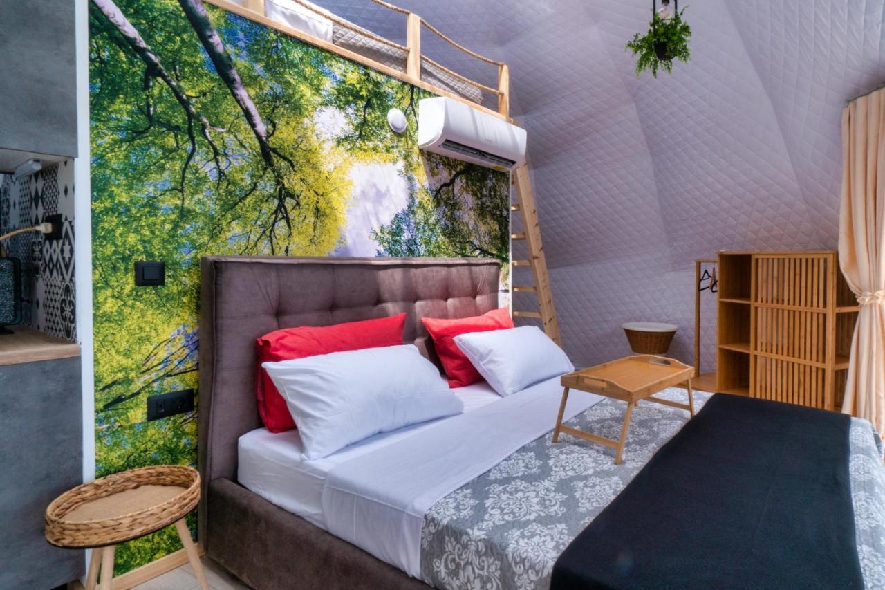 Luxury Dome Tents Ikaria Ap'Esso2 Raches  Exterior photo